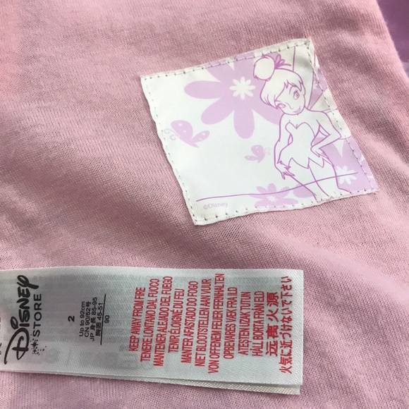 Butterflied Filled Tinker Bell Disney Windbreaker - Picture 6 of 6